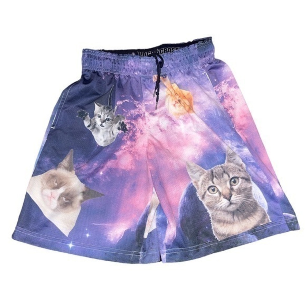 Across Unlimited cats in Space shorts